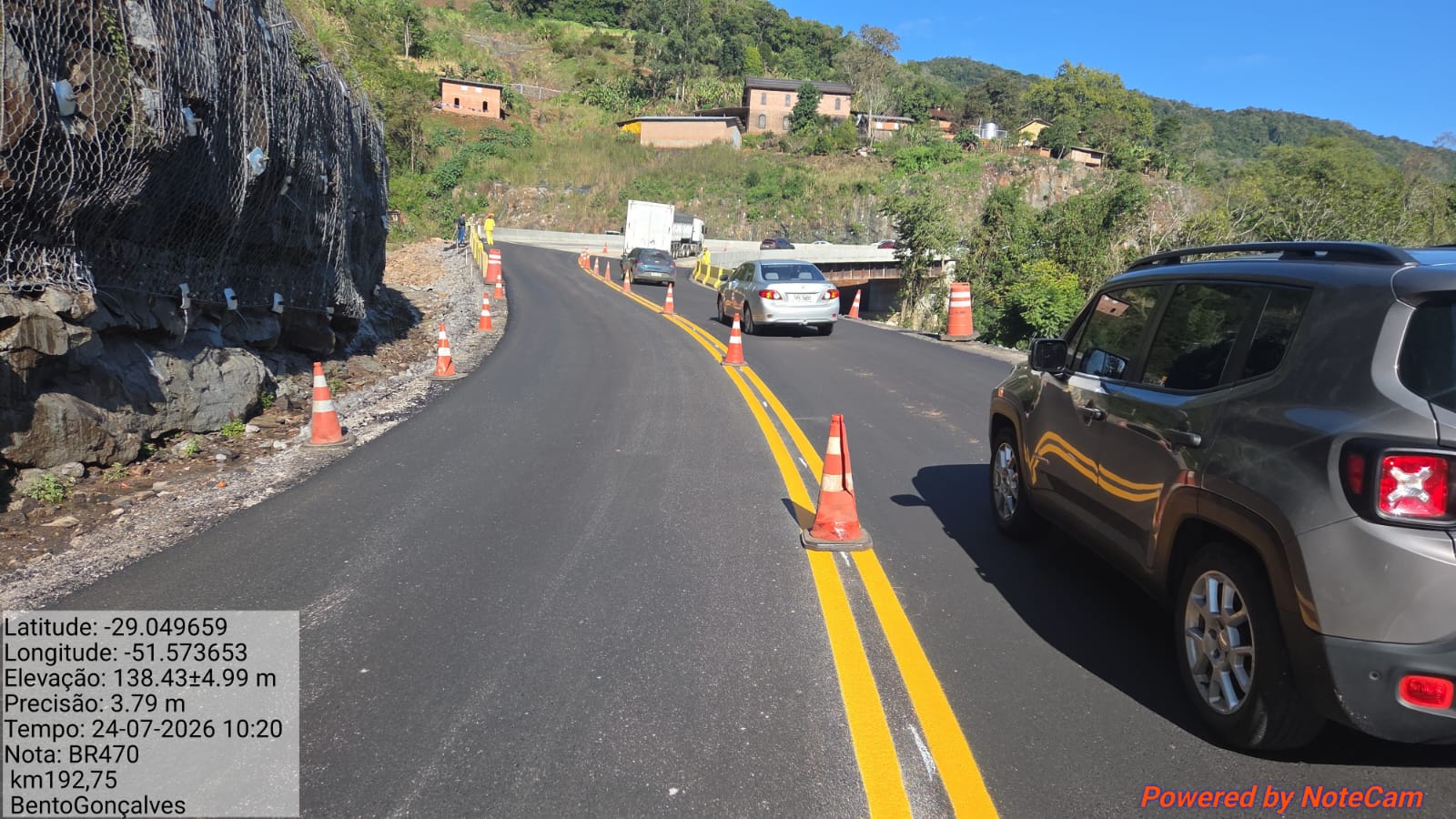 Serra: BR 470 entre Bento Gonçalves e Veranópolis esta liberada 24hs apartir deste sabado dia 25